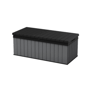 Keter Darwin 380L Plastic Storage Box – Grey